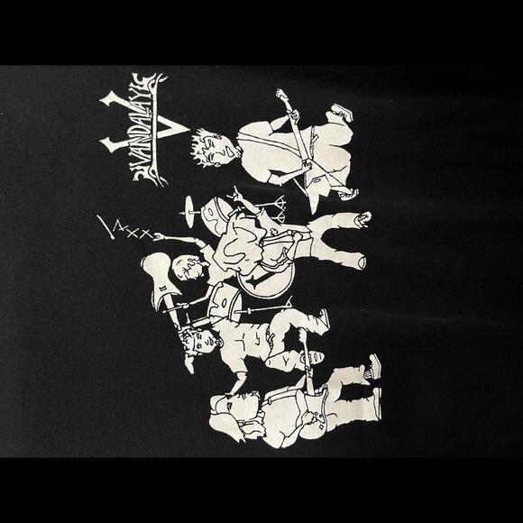 Y2K Vandalay Band Tee - 2 Sided V Logo on Front T-shirt - L - Picture 5 of 5